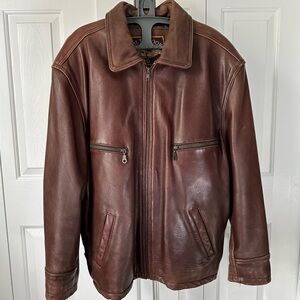 Colebrook Co Vintage Leather Jacket